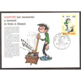 3370 (2001) Fête du Timbre Gaston Lagaffe 3f00 oblitéré Fête du Timbre (9153)