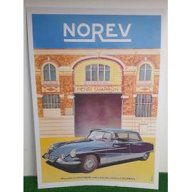 citroen ds norev - affiche poster