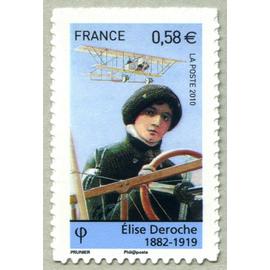 france 2010, très beau timbre neuf** luxe autoadhésif yvert 485, pionniers de l