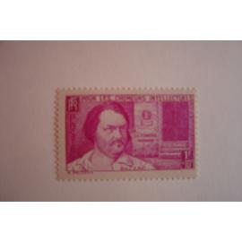 timbre neuf balzac 1940 ref Yt 463