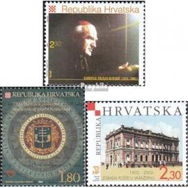 Croatie 606,608,609 (édition complète) neuf 2002 timbres spéciaux