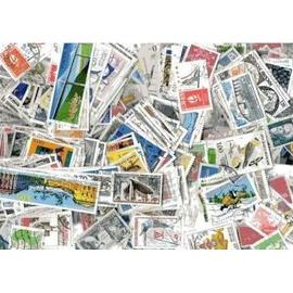 Lot de 100 timbres de France oblitérés