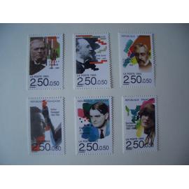 1992 - série Musiciens: 6 timbres N° 2747 à 2752 Y&T - NEUFS
