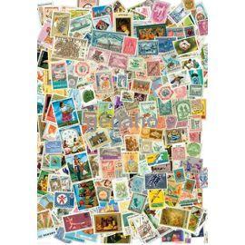 Tous pays - Monde entier -  lot de 500 timbres differents