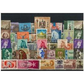 PALESTINE 50 TIMBRES DIFFERENTS