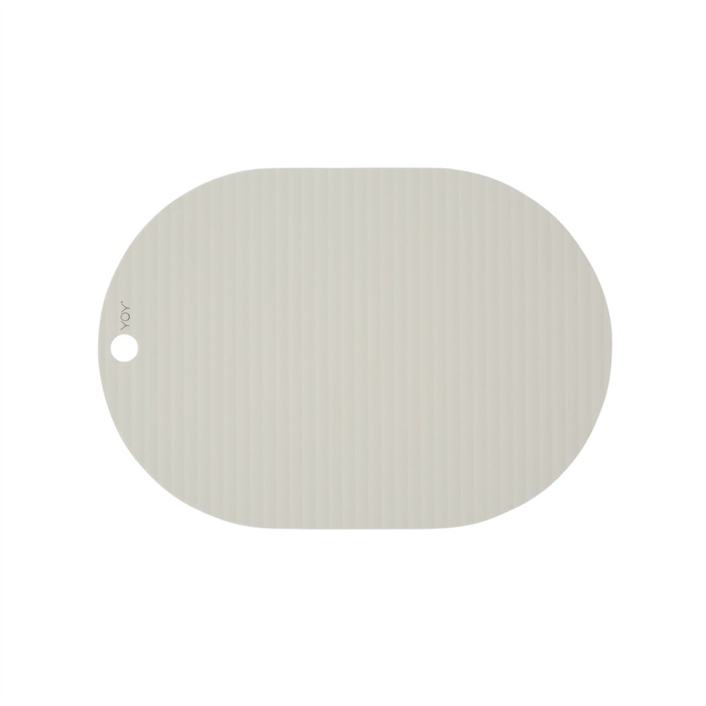 Set de table blanc en silicone H33x46cm