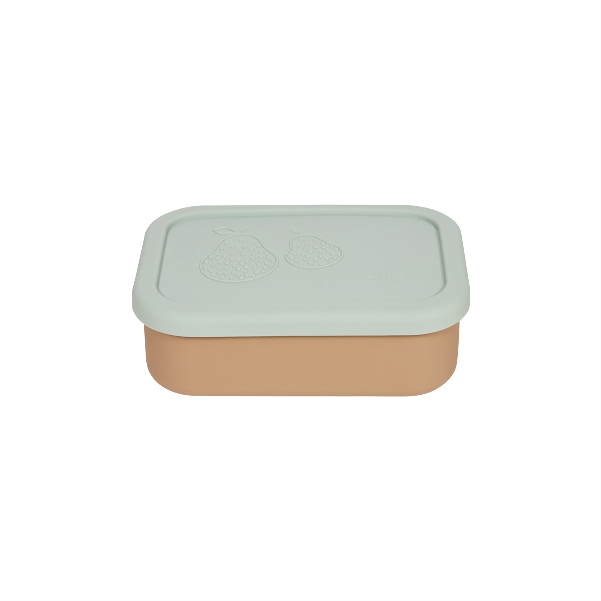Boîte à déjeuner marron en silicone H5,8x17,3x12,4cm