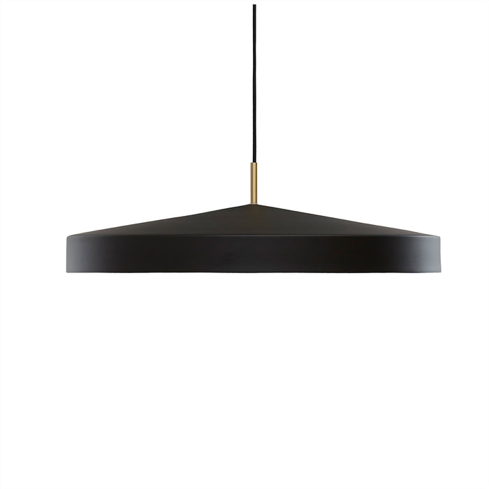 Lampe suspendue noir en métal Ø65xH19cm
