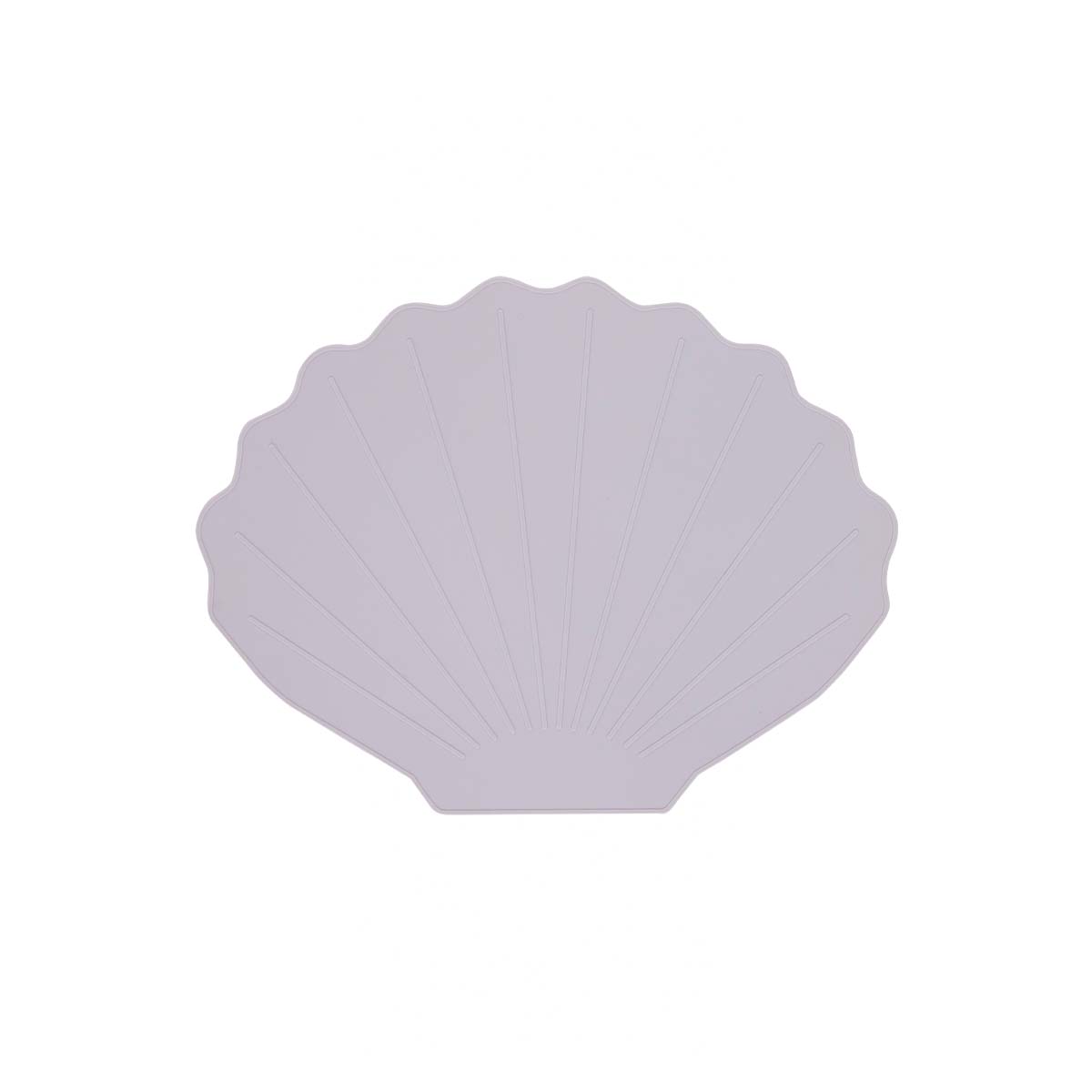Dessous de table violet en silicone H0,2x43,5x34cm